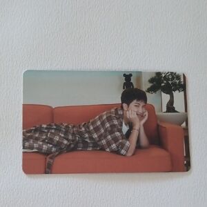 Plaid Brown and White Card